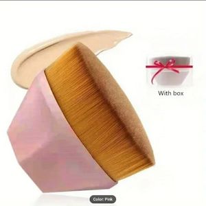 New Trendy Flawless Kabuki Makeup Brush Set - One of Each Size with Case